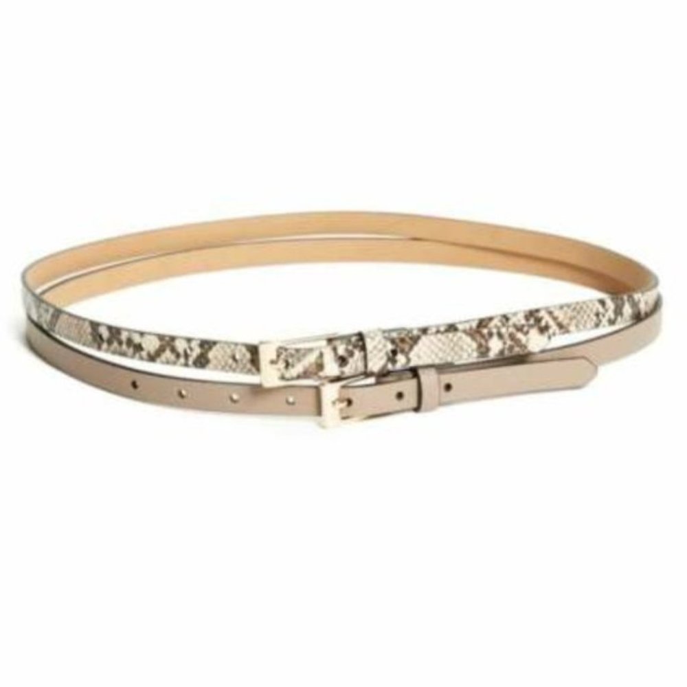 NWT Guess Skinny Belt Set